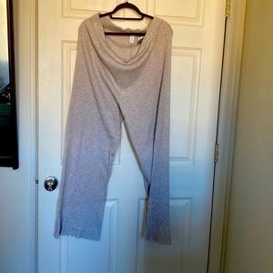 H&M knitted wild leg pants